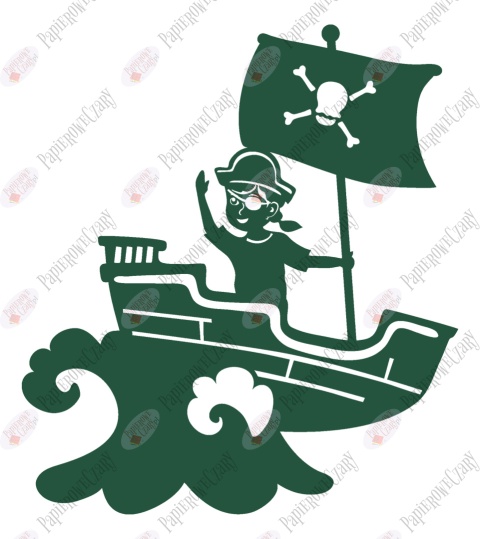 Statek 2 Lato Wakacje Dekoracje z papieru