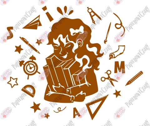 Zestaw 220 Rok szkolny Dekoracje z papieru Zestaw 220 Rok szkolny Dekoracje z papieru