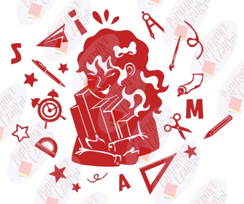 Zestaw 220 Rok szkolny Dekoracje z papieru Zestaw 220 Rok szkolny Dekoracje z papieru