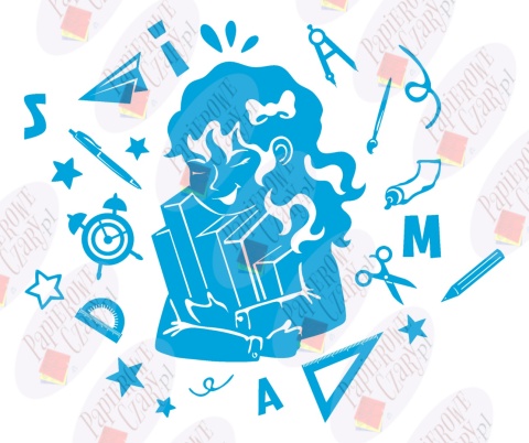 Zestaw 220 Rok szkolny Dekoracje z papieru Zestaw 220 Rok szkolny Dekoracje z papieru