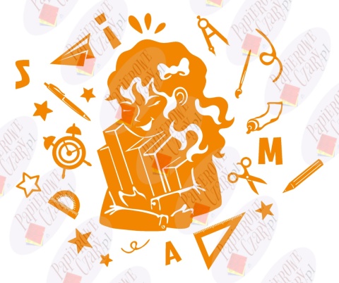 Zestaw 220 Rok szkolny Dekoracje z papieru Zestaw 220 Rok szkolny Dekoracje z papieru