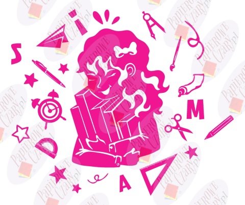 Zestaw 220 Rok szkolny Dekoracje z papieru Zestaw 220 Rok szkolny Dekoracje z papieru