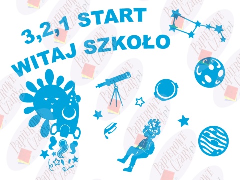 Zestaw 222 Rok szkolny Kosmos Dekoracje z papieru Zestaw 222 Rok szkolny Kosmos Dekoracje z papieru