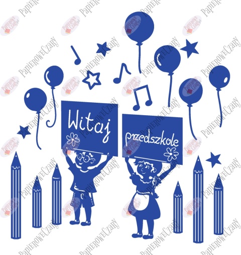 Zestaw 225 Witaj Przedszkole Kredki Dekoracje z papieru Zestaw 225 Witaj Przedszkole Kredki Dekoracje z papieru