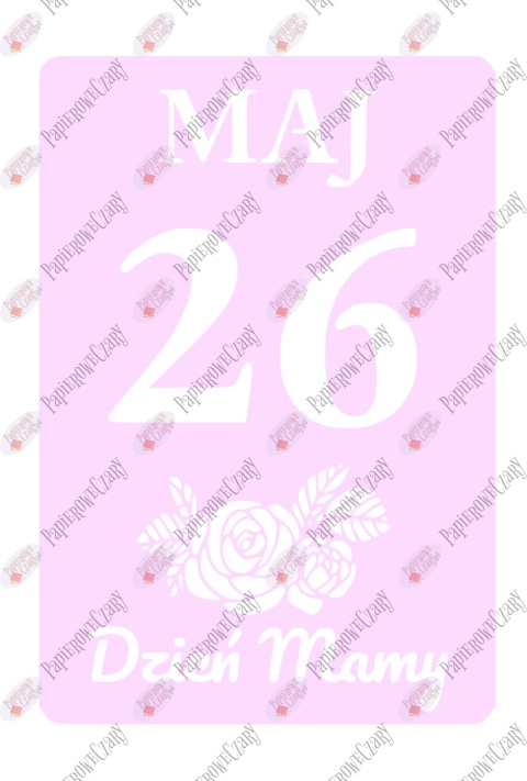Kartka z kalendarza 26 Maj 1 Dekoracje z papieru Kartka z kalendarza 26 Maj 1 Dekoracje z papieru