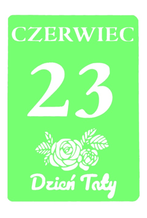 Kartka z kalendarza 23 Czerwiec 1 Dekoracje z papieru Kartka z kalendarza 23 Czerwiec 1 Dekoracje z papieru