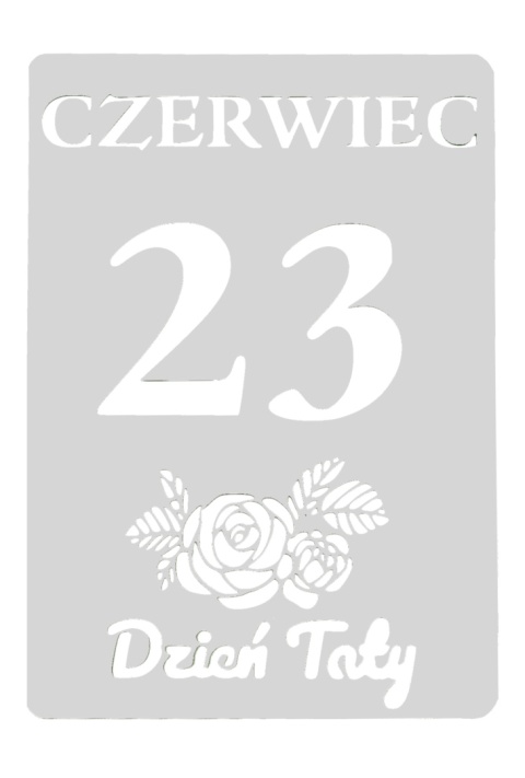Kartka z kalendarza 23 Czerwiec 1 Dekoracje z papieru Kartka z kalendarza 23 Czerwiec 1 Dekoracje z papieru