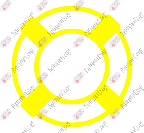 Koło ratunkowe 1 Dekoracje z papieru