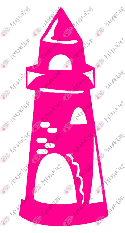 Latarnia morska 1 Dekoracje z papieru Latarnia morska 1 Dekoracje z papieru