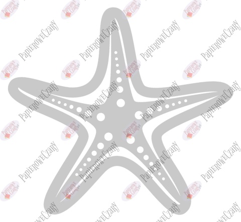 Rozgwiazda 2 Dekoracje z papieru