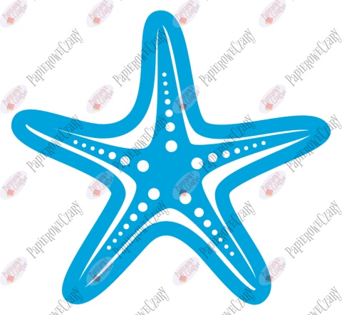 Rozgwiazda 2 Dekoracje z papieru