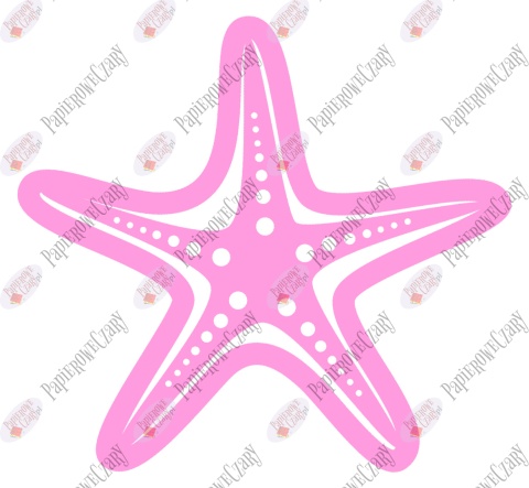 Rozgwiazda 2 Dekoracje z papieru