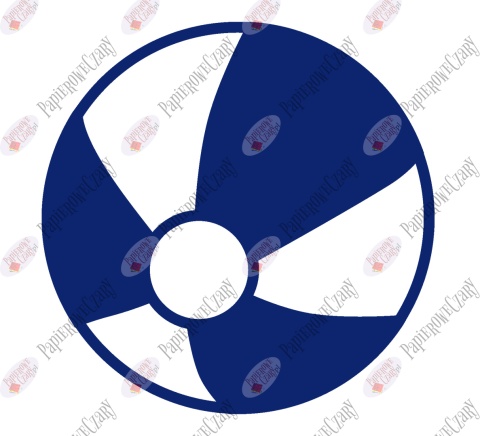 Piłka 2 Dekoracje z papieru