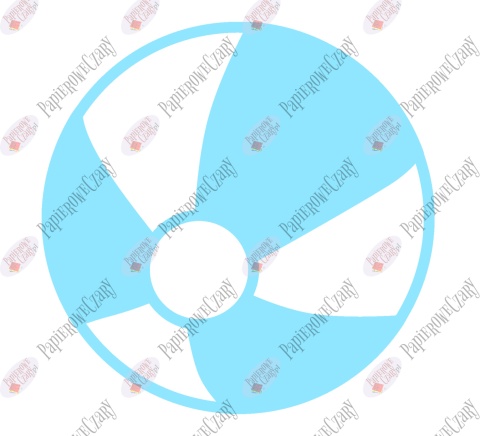 Piłka 2 Dekoracje z papieru