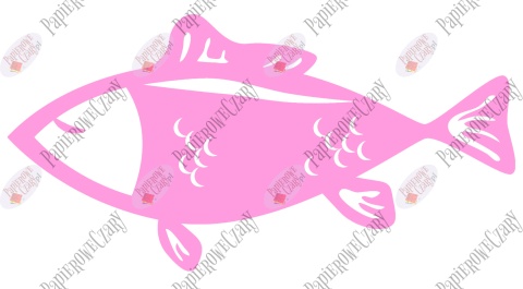 Ryba 2 Dekoracje z papieru