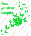 Zestaw 85 "Czas rozwinąć skrzydła" Dekoracje z papieru