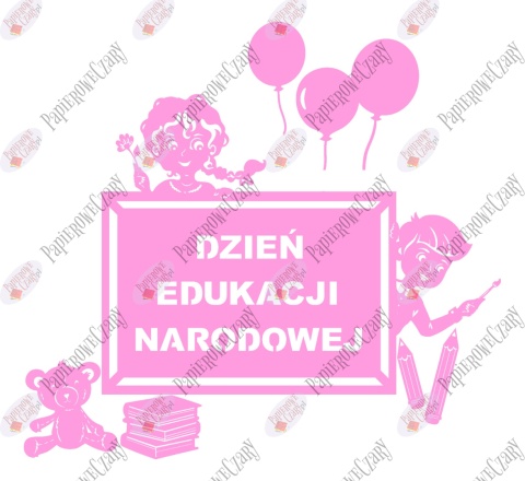 Zestaw 231 Dzień Edukacji Narodowej DEN Rok szkolny Dzieci Balony Dekoracje z papieru
