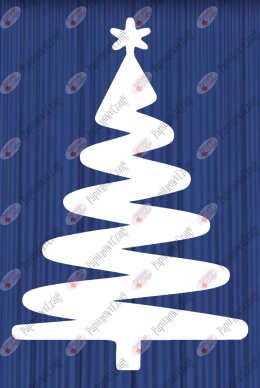 Choinka 9 Dekoracje z papieru