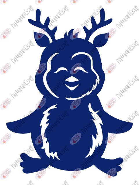 Pingwin 7 Dekoracje z papieru