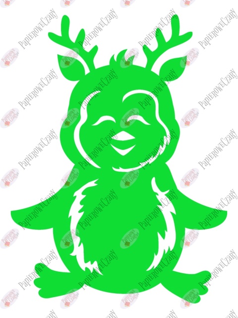 Pingwin 7 Dekoracje z papieru