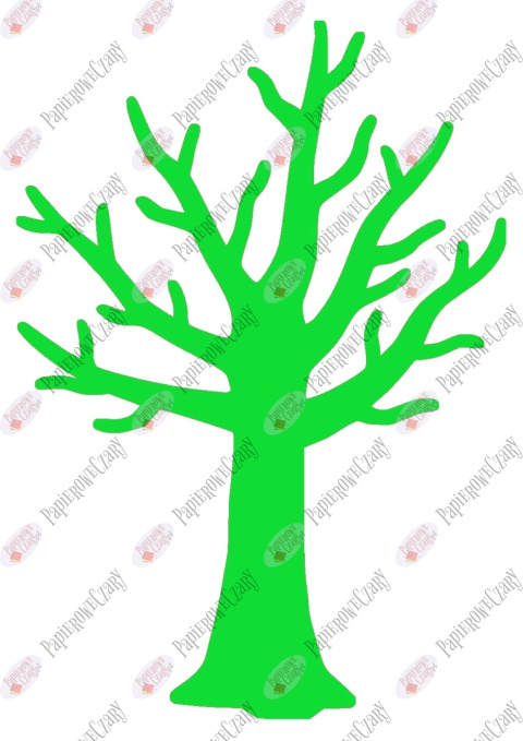 Drzewo 5 Dekoracje z papieru Drzewo 5 Dekoracje z papieru