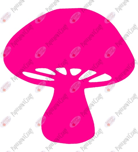 Grzyb 2 Dekoracje z papieru