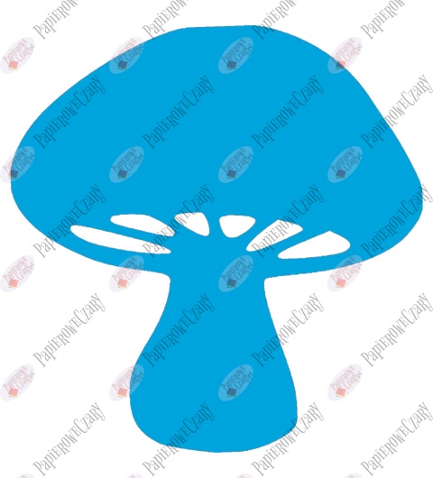 Grzyb 2 Dekoracje z papieru