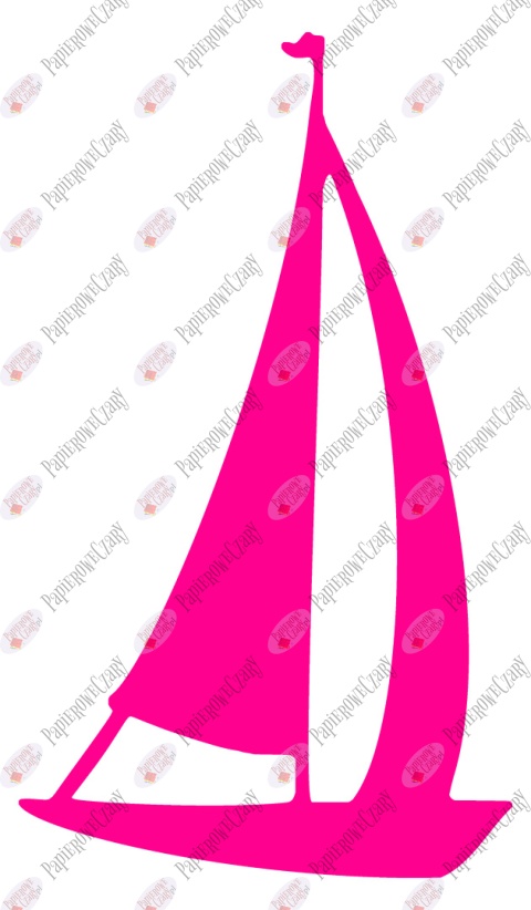 Żaglówka 2 Dekoracje z papieru