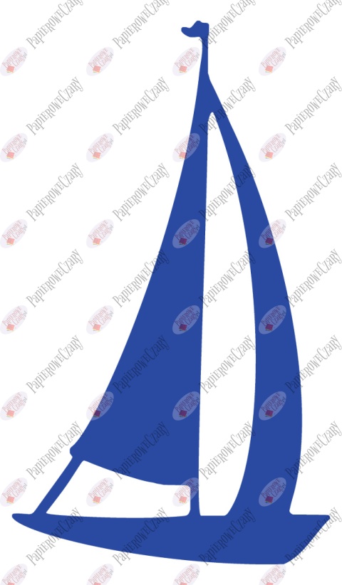 Żaglówka 2 Dekoracje z papieru