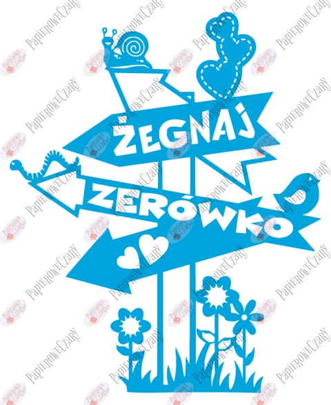 Żegnaj zerówko 1 Dekoracje z papieru