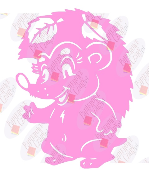 Jeż 2 Dekoracje z papieru Jeż 2 Dekoracje z papieru