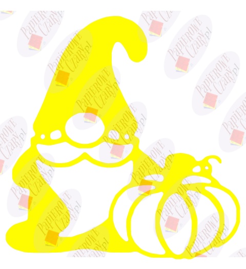 Krasnal 2 Dekoracje z papieru