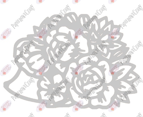 Jeż 1 Dekoracje z papieru