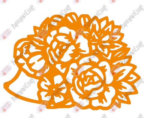 Jeż 1 Dekoracje z papieru