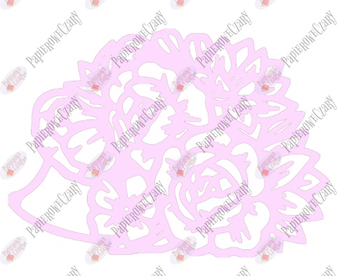 Jeż 1 Dekoracje z papieru