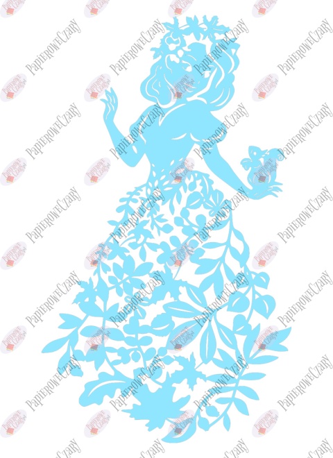 Pani Jesień 3 Dekoracje z papieru Pani Jesień 3 Dekoracje z papieru