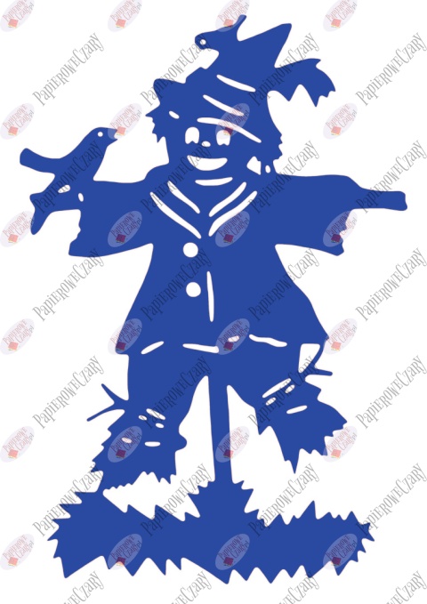 Strach na wróble 1 Dekoracje z papieru