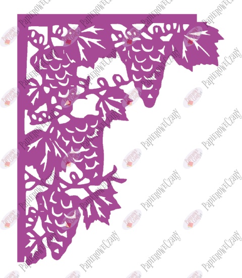 Winogrona 1 Dekoracje z papieru