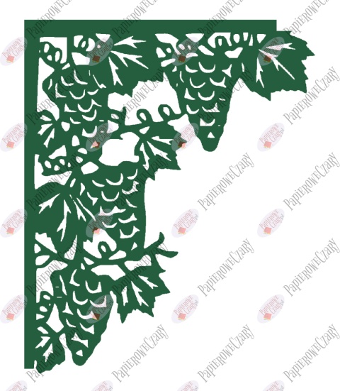 Winogrona 1 Dekoracje z papieru