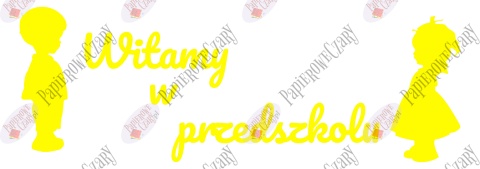 Zestaw 62 Dekoracje z papieru Zestaw 62 Dekoracje z papieru