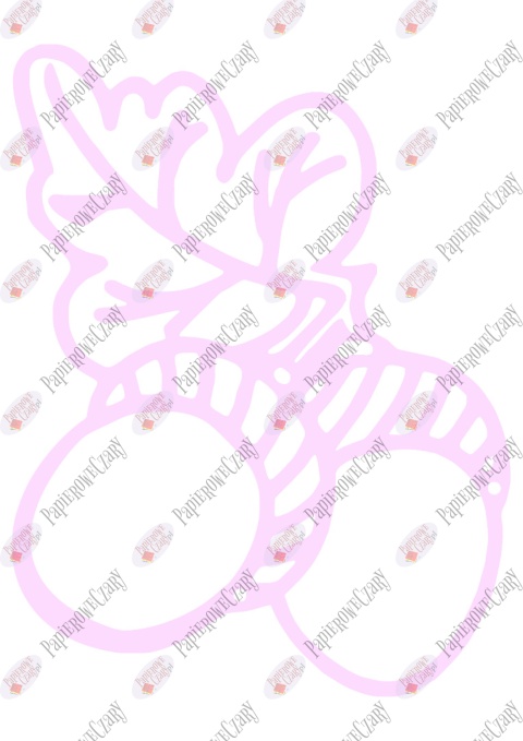 Żołędź 2 Dekoracje z papieru