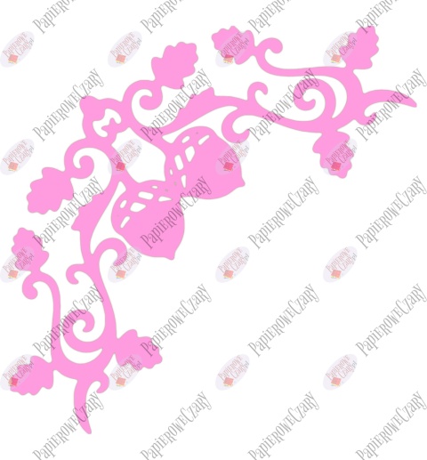 Żołędź 4 Dekoracje z papieru